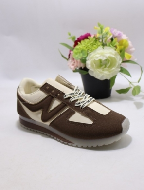 Buty sportowe damskie na płaskim (36-41) A022 BROWN