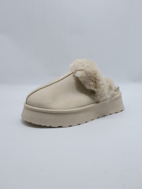 Kapcie damskie ocieplane (36-41) JD-6 BEIGE