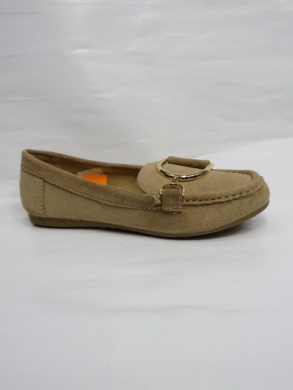 Mokasyny damskie na płaskim (36-41) LE-550 KHAKI