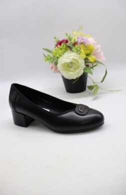 Czółenki damskie na obcasie (36-41) YCC-179 BLACK