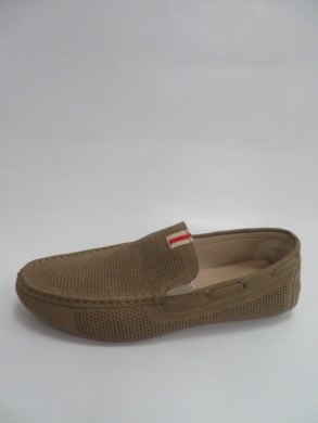 Mokasyny męskie (40-45) DG8933 CAMEL