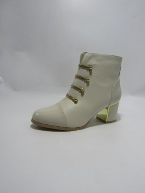 Botki damskie ocieplane na obcasie (36-41) A782-1 BEIGE