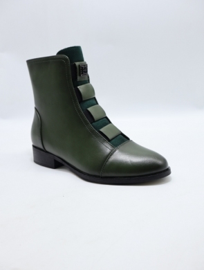 Botki damskie na płaskim (36-41) YCC-127 GREEN