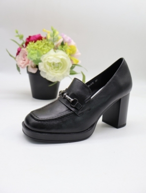 Półbuty damskie na obcasie (36-41) YCC-159 BLACK