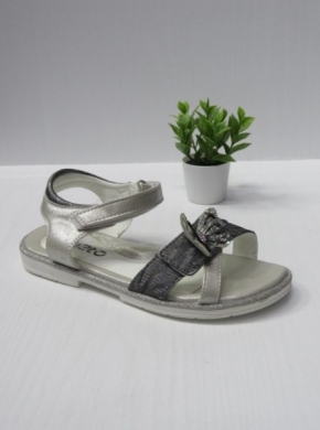 Sandały dziewczęce (31-36) D966 GREY