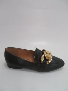 Mokasyny damskie na płaskim (36-41) BL43 BLACK