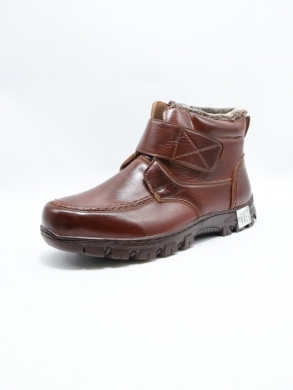 Botki męskie ocieplane (41-46) M905-2 BROWN