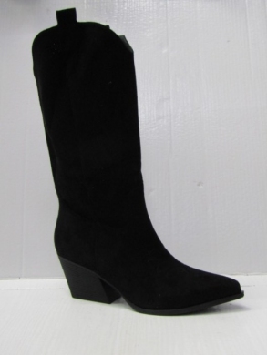 Botki damskie na obcasie (36-41) RQ467 BLACK