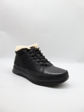 Botki męskie ocieplane (40-45) 62106-21 BLACK
