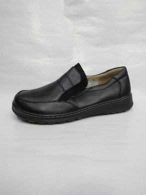 Półbuty damskie na płaskim (36-42) 37003-1 BLACK