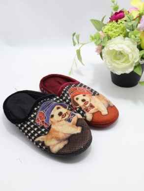 Kapcie damskie ocieplane (36-41) 51204 MIX