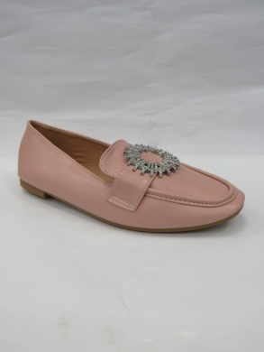 Mokasyny damskie na płaskim (36-41) LCL-1 PINK