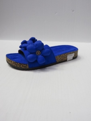 Klapki damskie na płaskim (36-41) WL583 BLUE