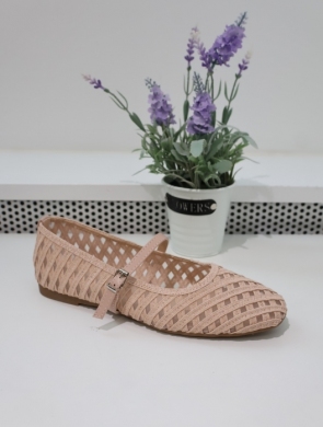 Baleriny damskie (36-41) 77-683 PINK