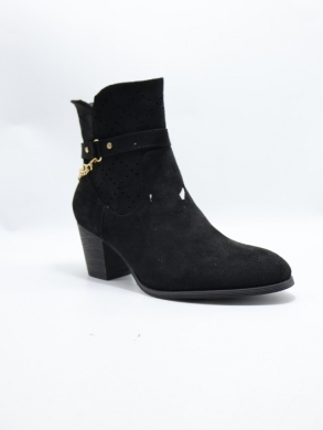 Botki damskie na obcasie (36-41) V-708 BLACK