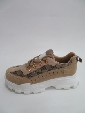 Sneakersy damskie niskie (36-41) BO-675 KHAKI