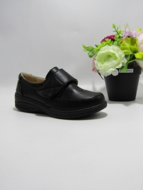 Półbuty damskie na płaskim (37-42) 6917 BLACK