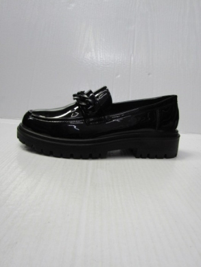 Mokasyny damskie na płaskim (36-41) TY409-2 BLACK/SIN
