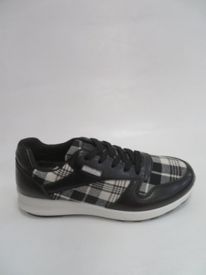Buty sportowe damskie na płaskim (36-41) XWH-320 BLACK