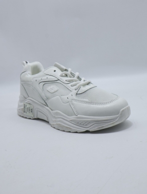 Buty sportowe damskie na płaskim (36-42) E586-2 WHITE