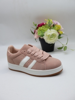 Buty sportowe damskie na płaskim (36-41) BAK-03 PINK