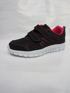 Buty sportowe damskie na płaskim (36-41) N317 BLACK/PLUM