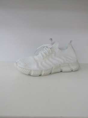 Buty sportowe damskie na płaskim (36-41) 5828 WHITE