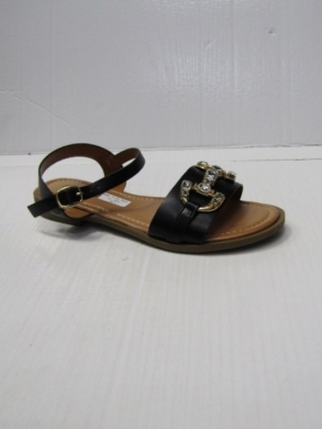 Sandały damskie na płaskim (36-41) WL589 BLACK