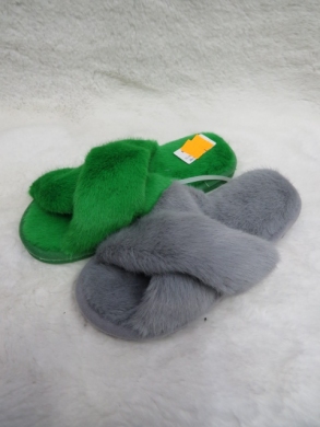 Kapcie damskie ocieplane (36-41) KL-3 MIX