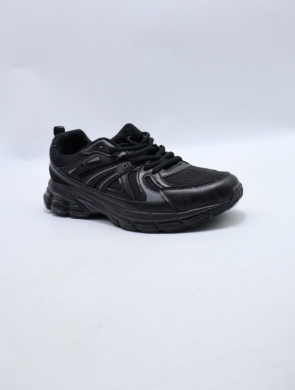 Buty sportowe damskie na płaskim (36-41) AD632 BL/GREY