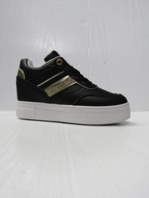 Buty sportowe damskie na płaskim (36-41) 85-935 BLACK