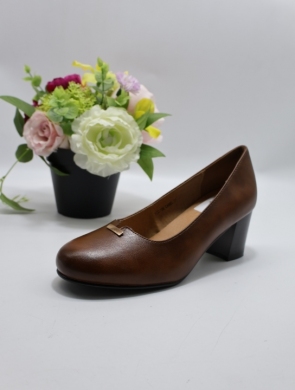 Czółenki damskie na obcasie (36-41) YCC-106 CAMEL