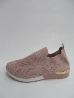 Buty sportowe damskie na płaskim (36-41) A-22 PINK