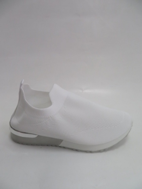 Buty sportowe damskie na płaskim (36-41) 8076-2 WHITE
