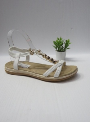 Sandały damskie na płaskim (36-41) FY7006 WHITE