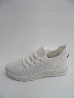 Buty sportowe damskie na płaskim (36-41) 237 WHITE