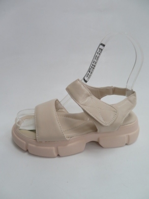 Sandały damskie na koturnie (36-41) AFF-013 BEIGE