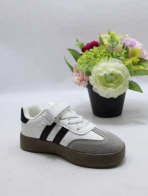 Buty sportowe dziewczęce (26-31) LB822 GERY/BL