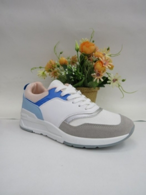 Buty sportowe damskie na płaskim (36-41) J23 BLUE