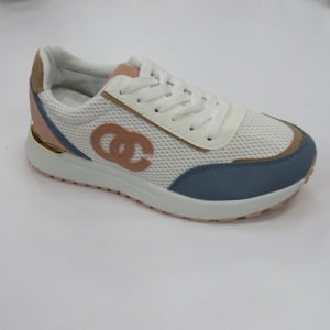 Buty sportowe damskie na płaskim (36-41) F-9 BLUE