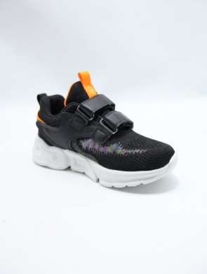 Buty sportowe chłopięce (26-31) E-53 BL/ORANGE