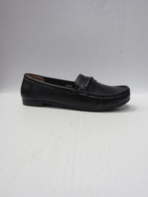 Mokasyny damskie na płaskim (36-41) B-3216  BLACK