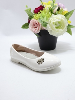 Baleriny dziewczęce (28-35) XJY3017 WHITE