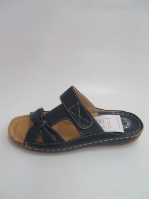 Klapki damskie na płaskim (36-41) 12699-1 NAVY