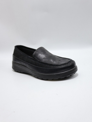Półbuty damskie na płaskim (36-42) 37028-1 BLACK