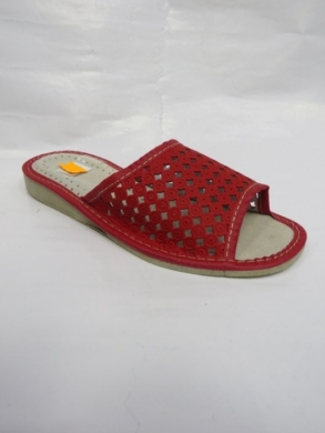 Kapcie damskie (37-41) SD183D Skórzane