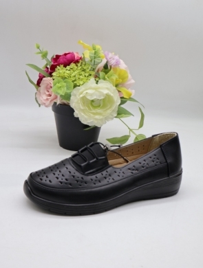 Półbuty damskie na płaskim (36-41) TA2-01 BLACK