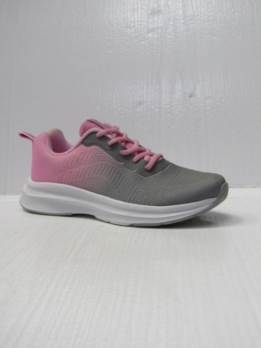 Buty sportowe damskie na płaskim (36-41) T2176 GREY/PINK