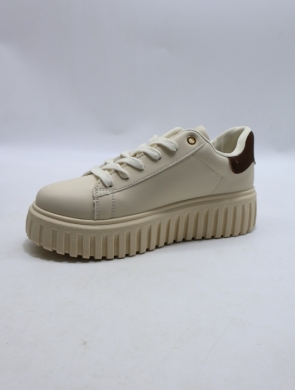 Buty sportowe damskie na płaskim (36-41) LLS-17 BEIGE