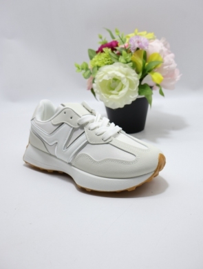 Buty sportowe damskie na płaskim (36-41) ALLS-7 WHITE